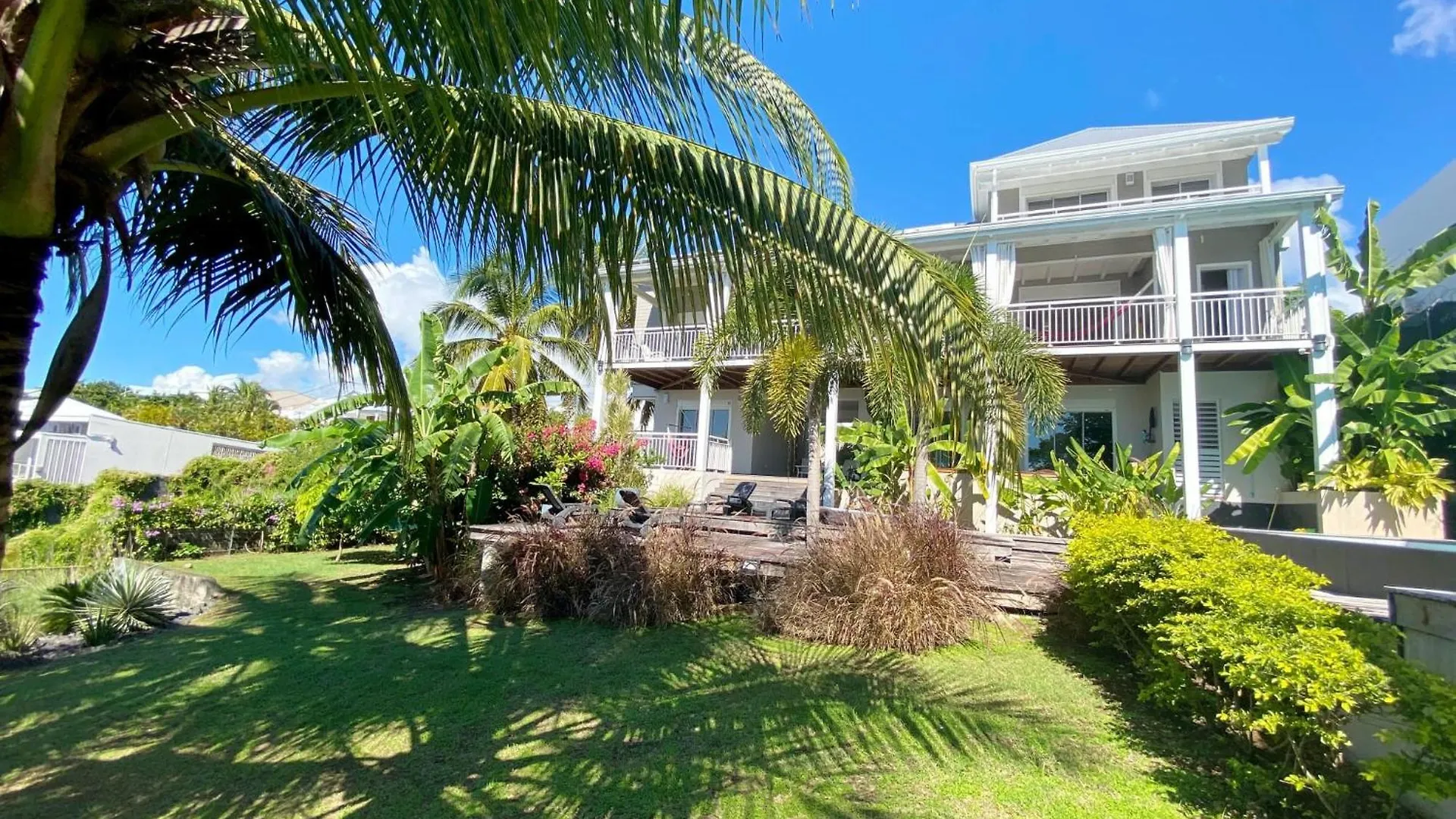 Villa Bambuck Avec Vue Mer En Famille Ле-Гозье Гваделупа