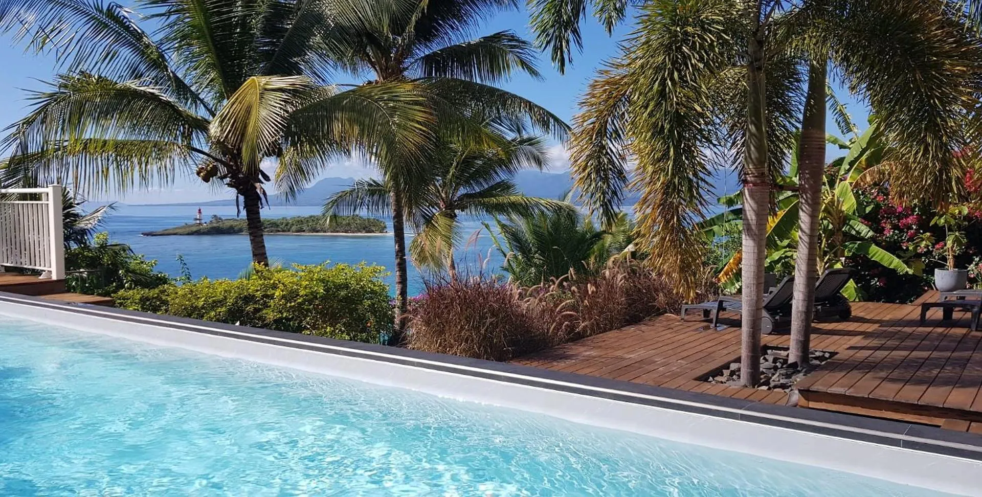 Villa Bambuck Avec Vue Mer En Famille Le Gosier  Guadeloupe